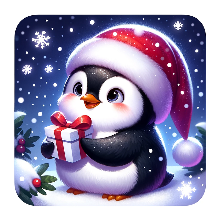 ❄大人の Winter Suwaggu❄️MerryChristmas2023❄ Tokyo-Tiger Funny Penguin Overstimulated but Festive